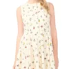 JOANNE Wildflower Sleeveless Smock Midi Dress