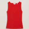 JOSIIY V Neck Sleeveless Top