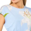 KAITY Lily Print Jersey Bodycon Midi Dress