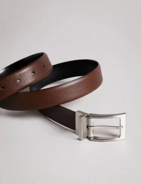 KARMER Reversible Polished Leather Belt