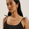 KAVALA Tie Strap Square Neck Mini Dress