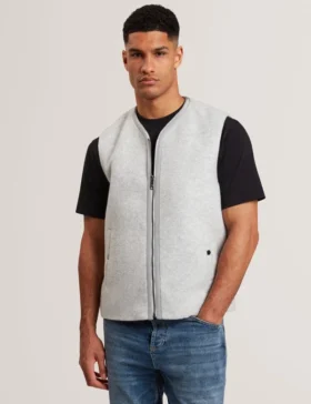 KLAUSON Polar Fleece Open Neck Gilet