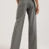 KOAT Herringbone Wide Leg Tailored Trousers