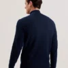 KURNLE T Knit Half Zip Funnel Neck Jumper