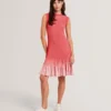 LILYO Ribbed Knit Flippy Hem Mini Dress LILYO Ribbed Knit Flippy Hem Mini Dress