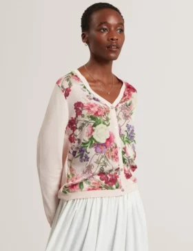 LISA Mixed Media Cardigan