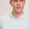 LOULAR Textured T Knit Wool Blend Hoodie