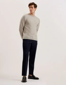 LOUNG Textured T Knit Crew Neck Jumper