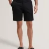 LOWETON Slim Leg Stretch Cotton Chino Shorts
