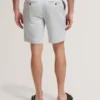 LOWETON Slim Leg Stretch Cotton Chino Shorts