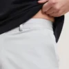 LOWETON Slim Leg Stretch Cotton Chino Shorts