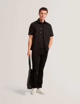 LUCKA Logo Patch Oversized Cotton T-Shirt