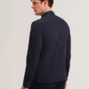 LUCKEY Long Sleeve Pique Cotton Jersey Shirt