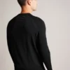 MAYWO Saddle Shoulder Crew Neck Jumper