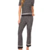 MIDGE Geometric Short Sleeve Knit Top MIDGE Geometric Short Sleeve Knit Top