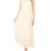 MIMI Floral Crochet Sleeveless Maxi Dress