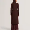 MINDEE Wool Rich Hourglass Longline Wrap Coat