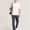 MODERN VISCOSE BLEND CREW Egret