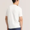 MODERN VISCOSE BLEND CREW Egret