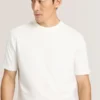 MODERN VISCOSE BLEND CREW Egret
