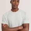 MODERN VISCOSE BLEND CREW High Rise Grey Heather