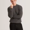 MONYA Textured Stitch Marled Knit Jumper