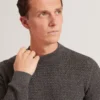 MONYA Textured Stitch Marled Knit Jumper