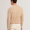 MONYA Textured Stitch Marled Knit Jumper
