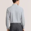 NANTUCKET Geo Print Stretch Cotton Slim Fit Shirt