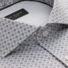 NANTUCKET Geo Print Stretch Cotton Slim Fit Shirt