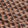 NAYELIN Relaxed Fit Painted Geo Print Shirt