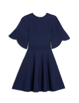 OLIVIHA Fit-and-Flare Mini Dress