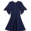 OLIVIHA Fit-and-Flare Mini Dress