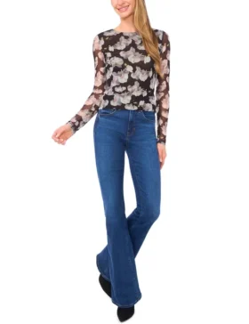 ORCHIRAE Crew Neck Long Sleeve Top