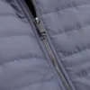PAFAVOR Quilted Front Funnel Neck Zip-Up Gilet