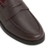 PARLIAMENT Grained Leather Penny Loafers