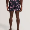 POMONNA Flamingo Print Drawstring Swim Shorts