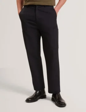 PORTYAL Tapered Stretch Cotton Cargo Pants