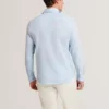 PRYNN Linen Cotton Woven Long Sleeve Shirt