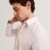 PRYNN Linen Cotton Woven Long Sleeve Shirt