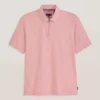 RIB ZIP POLO Ribbed Zip Polo