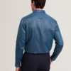 ROMEOS Regular Fit Cotton Linen Long Sleeve Shirt