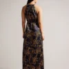 ROXIELL Halter Maxi Dress
