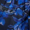 ROZEEN Mesh Long Sleeve Printed Dress