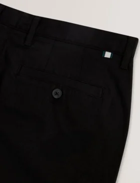 RYCE Slim Fit Textured Cotton Blend Chinos