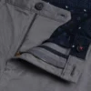 RYCE Slim Fit Textured Cotton Blend Chinos