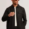 SELWYNJ Lightweight Wool Blend Shirt Jacket