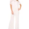 SHORT SLEEVE LACE BLOUSE White