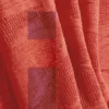SIDRAHA Jacquard Mesh Knit Open Neck Polo