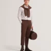 SOHOE Striped Cotton Long Sleeve Shirt